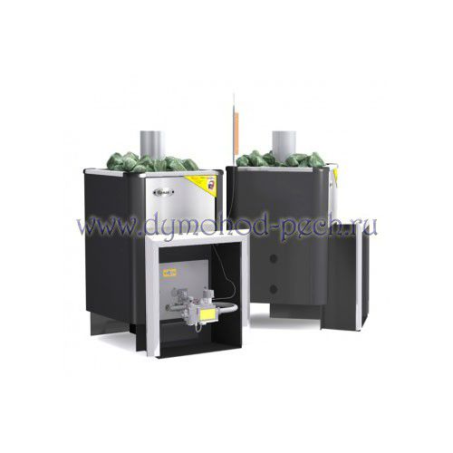 Газо-дровяная печь для бани Уралочка 20Н