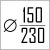 Диаметр сэндвич дымохода 150/230