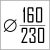 Диаметр сэндвич дымохода 160/230