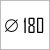 Диаметр 180