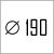 Диаметр 190