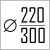 Диаметр сэндвич дымохода 220/300