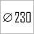 Диаметр 230