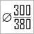 Диаметр сэндвич дымохода 300/380